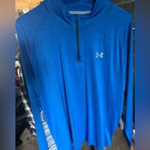 Under Armour Royal Blue HeatGear Pullover